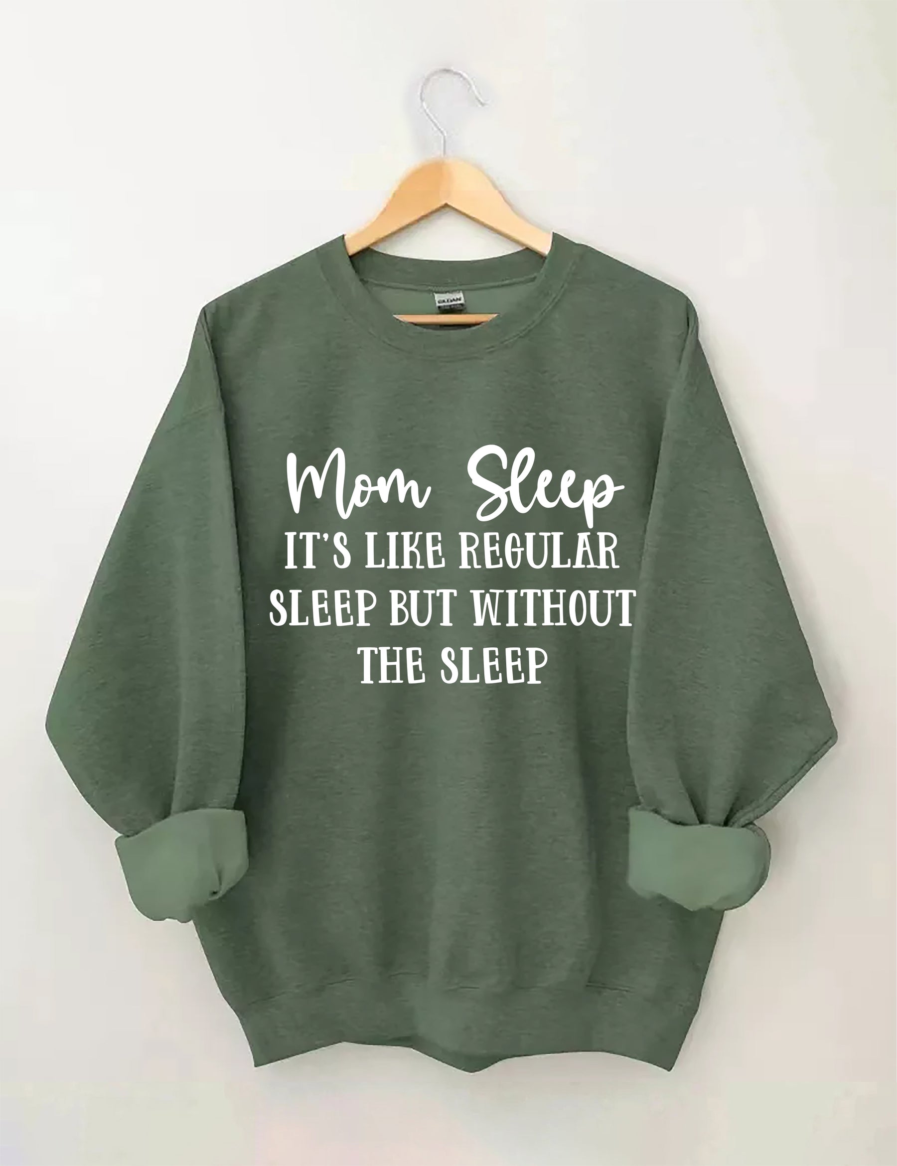 Mama-Schlaf ist wie normaler Schlaf, aber ohne das Schlaf-Sweatshirt 