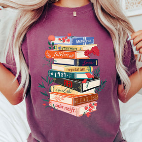 Tour Books Lover Gift T-Shirt