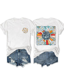 Here Comes The Sun Boho T-shirt