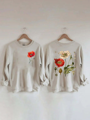 Sweat-shirt Vintage Poppy