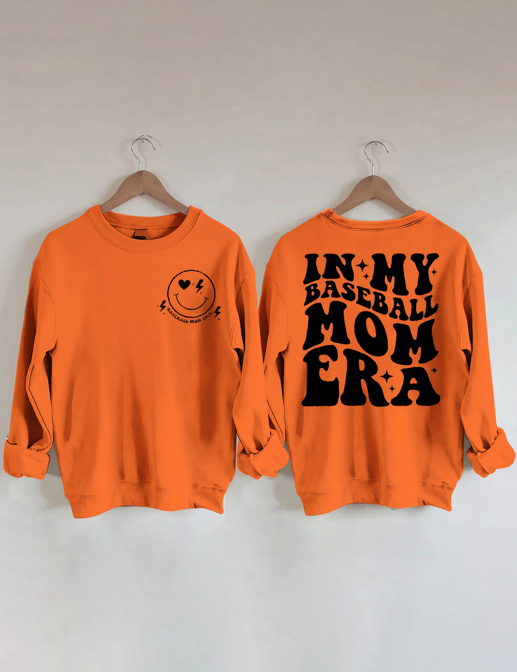 In meinem Baseball Mom Era Sweatshirt 