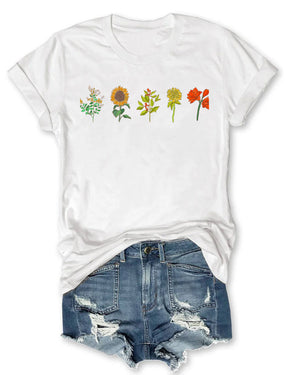 Boho Tournesol T-shirt