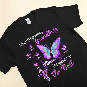 Sparkling Jesus Butterfly T-shirt