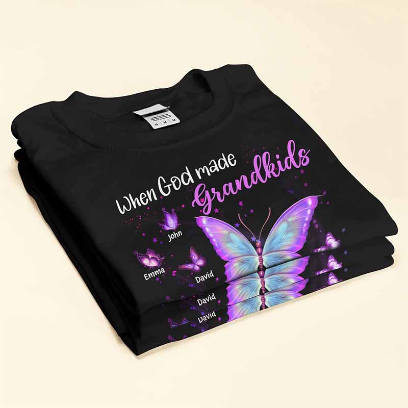 Sparkling Jesus Butterfly T-shirt