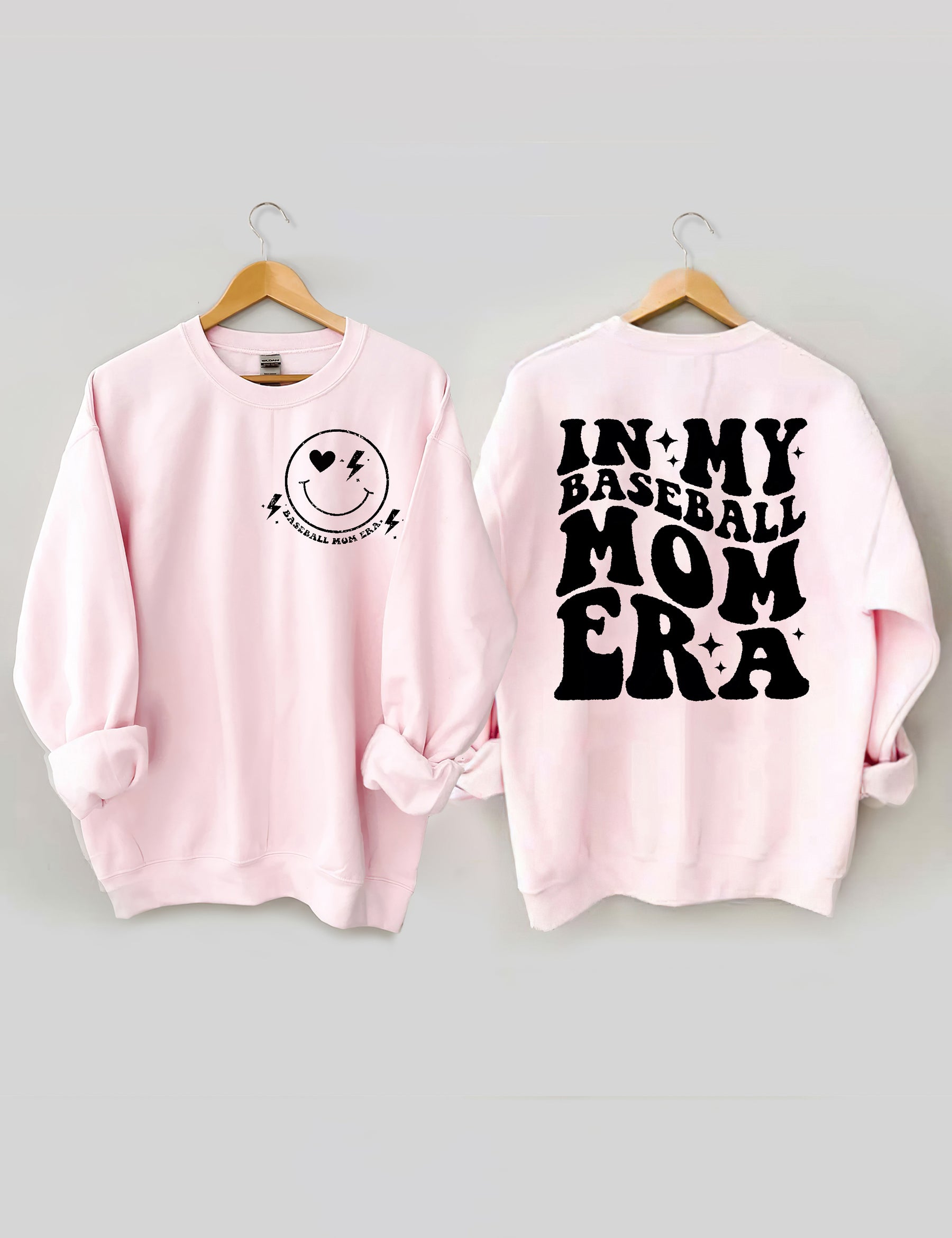 In meinem Baseball Mom Era Sweatshirt 