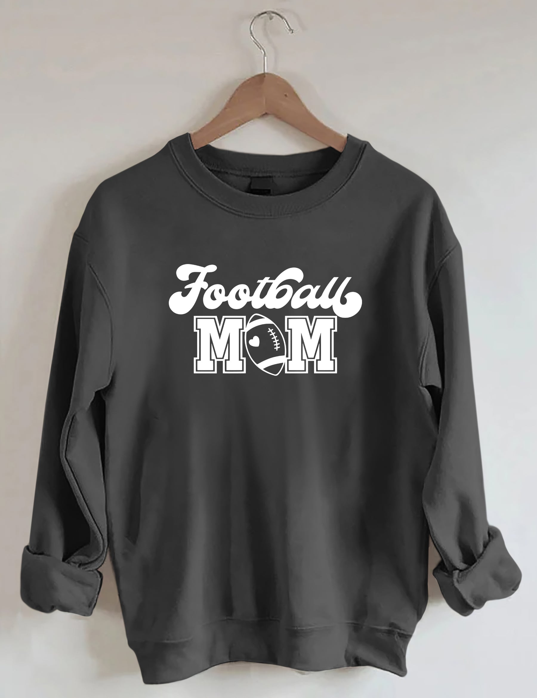 Football maman mon portefeuille est vide Sweatshirt