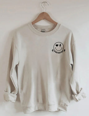 In meinem Dance Mom Era Sweatshirt 