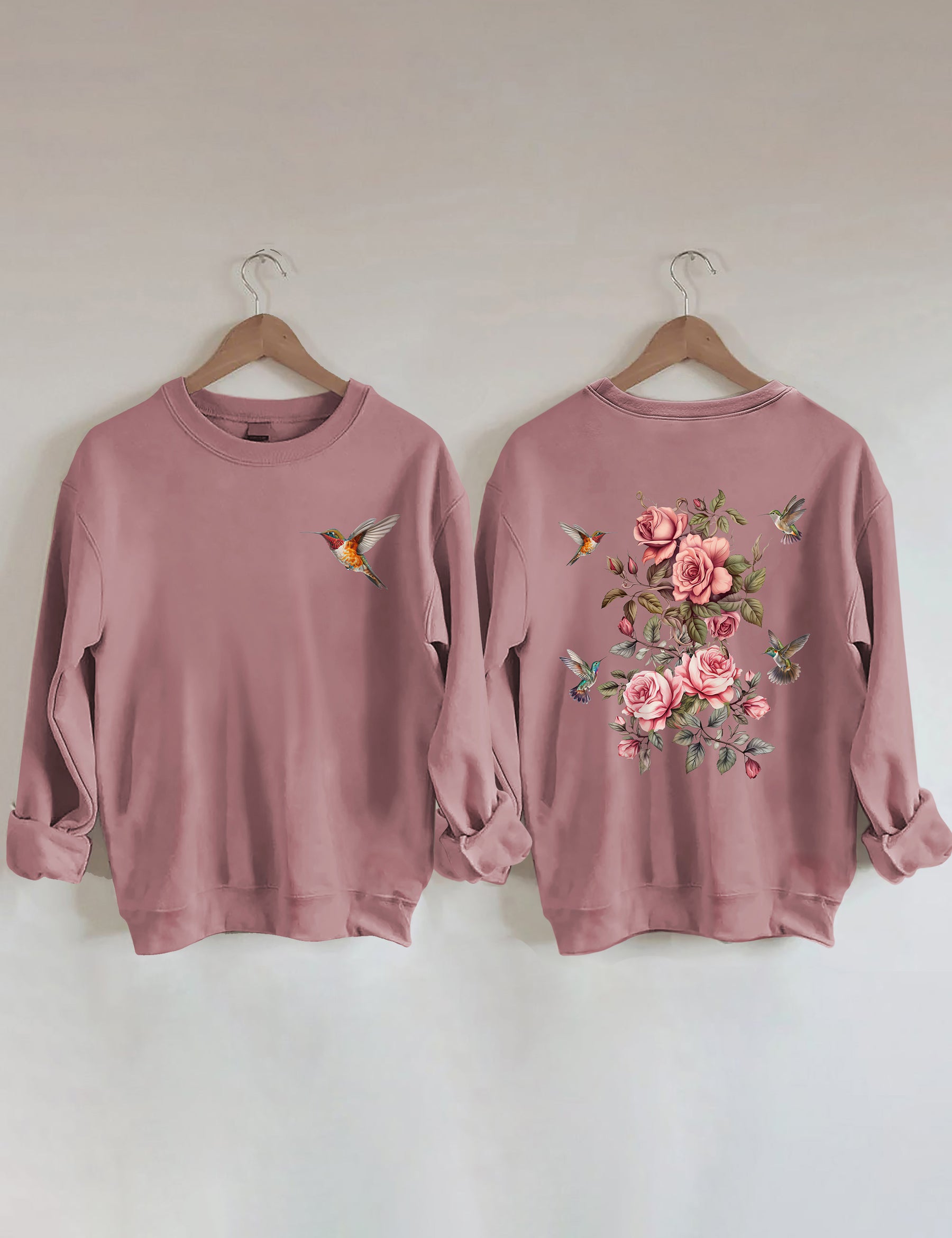 Wildflower And Bird Sweatshirt