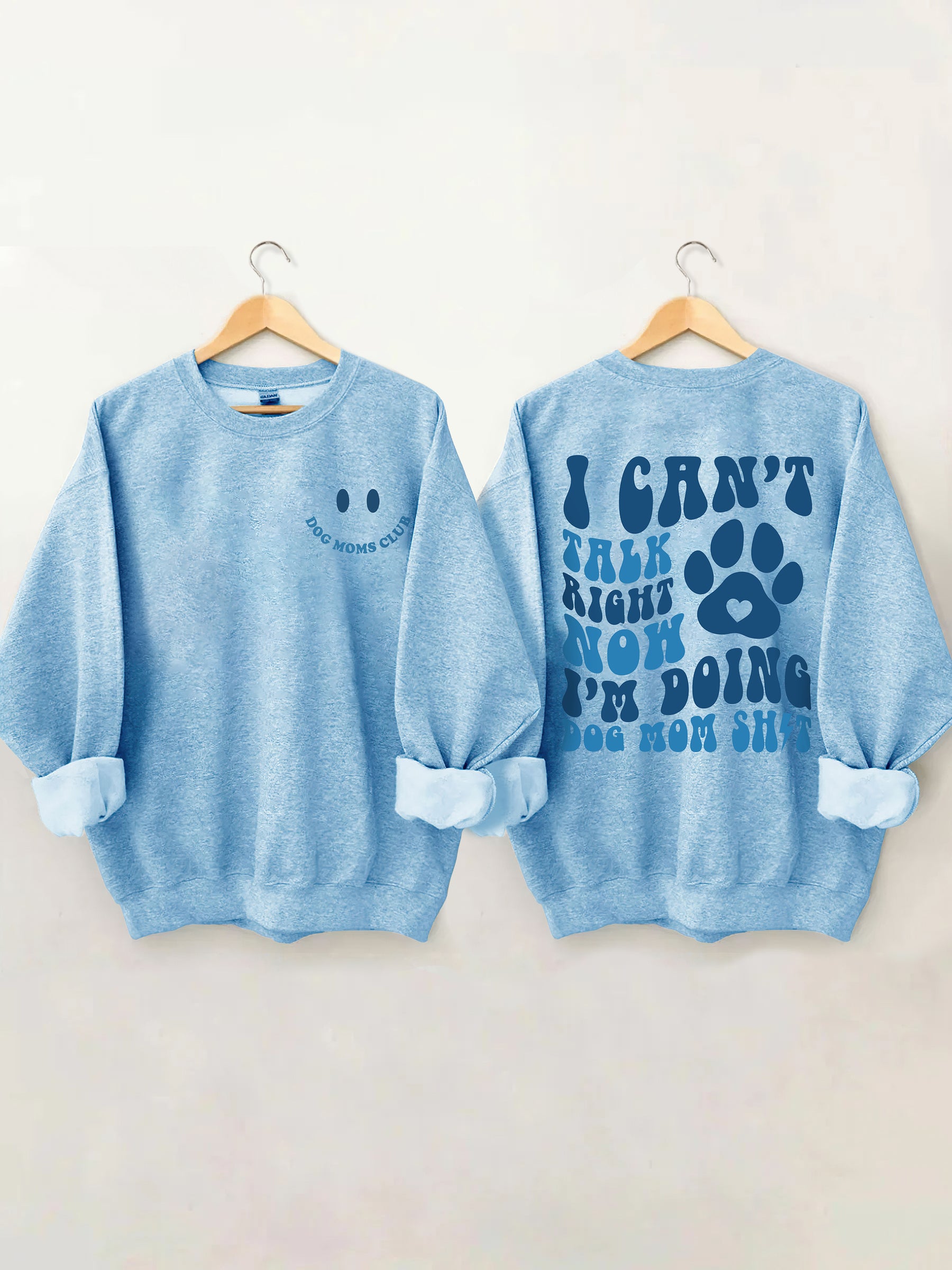 Ich kann gerade nicht reden, ich mache Dog Mom Shit Sweatshirt 