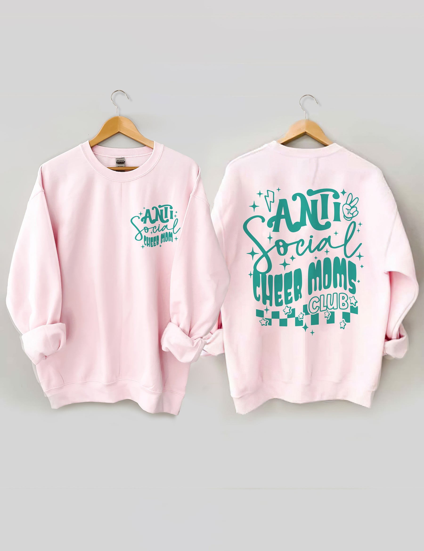 Antisocial Cheer Moms Club Sweatshirt