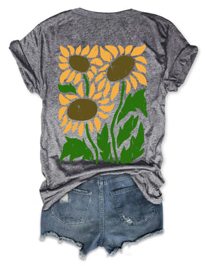 Boho Tournesol T-shirt