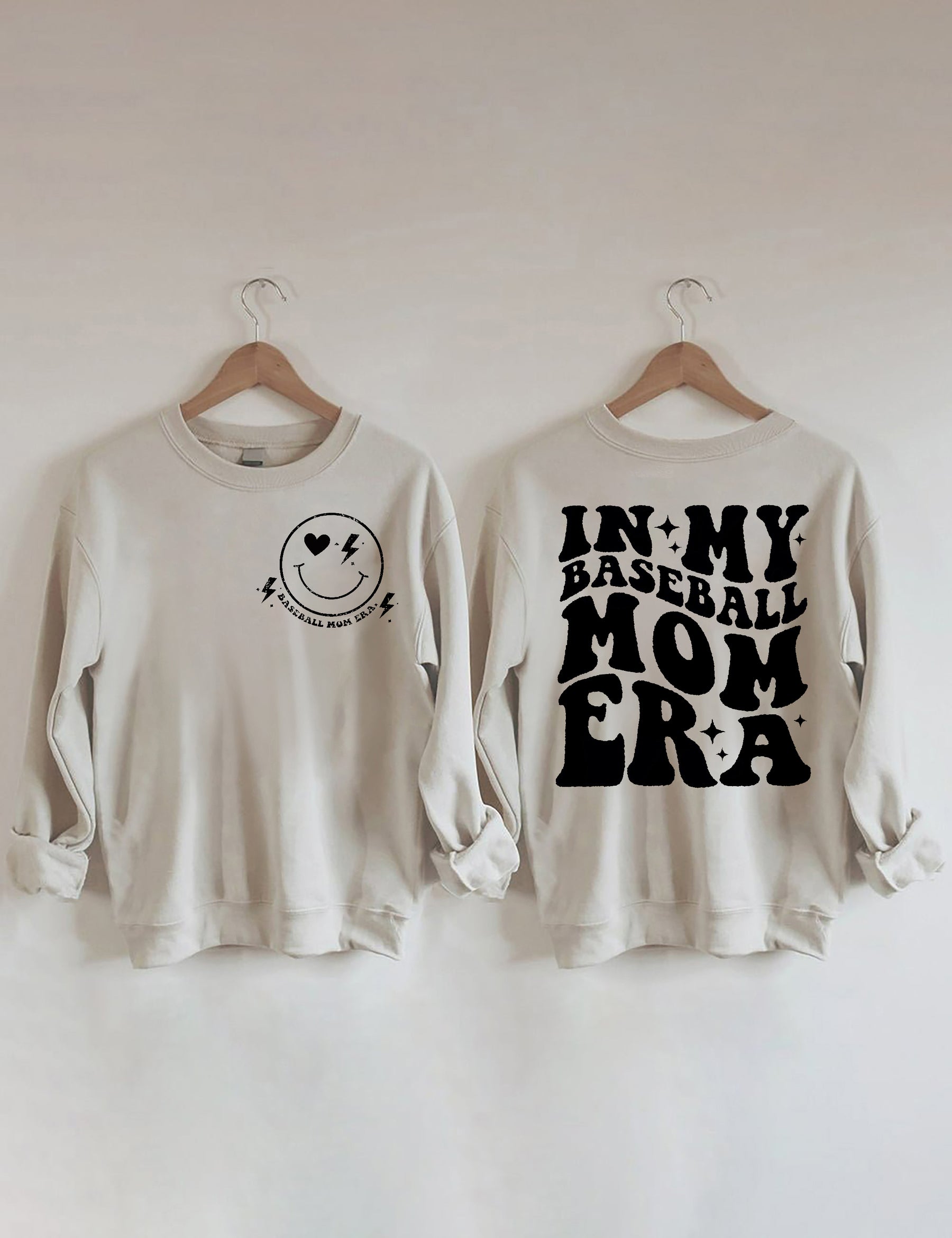 In meinem Baseball Mom Era Sweatshirt 