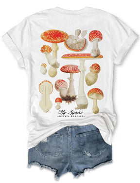 Life Is Good Mushroom T-shirt