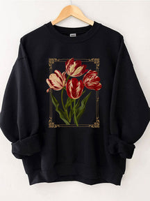 Flowers Botanical Sweatshirt