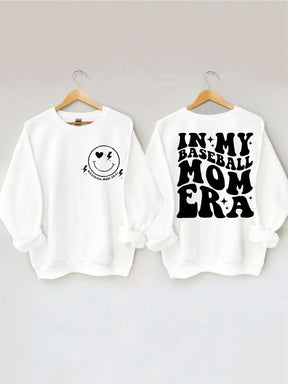 In meinem Baseball Mom Era Sweatshirt 