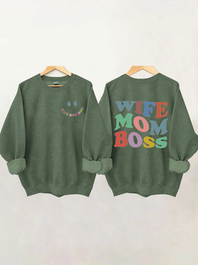 Frau Mama Boss Sweatshirt 