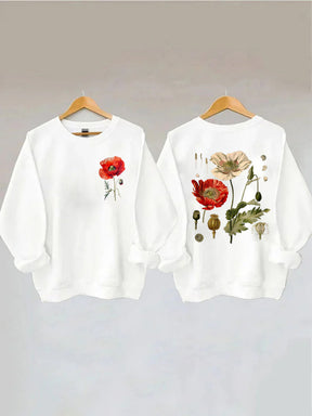 Sweat-shirt Vintage Poppy