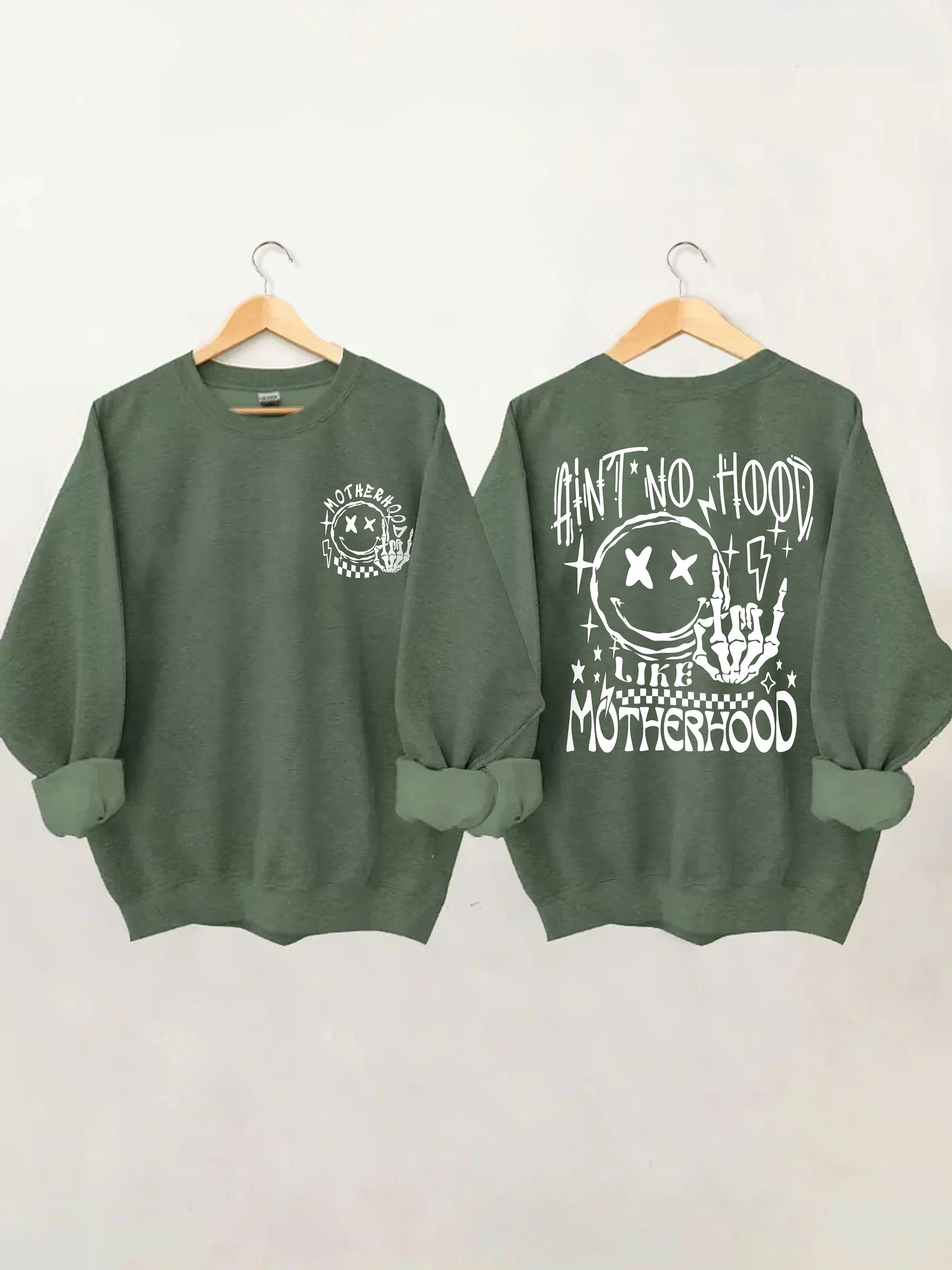 Ain't No Hood Like Motherhood Sweatshirt 