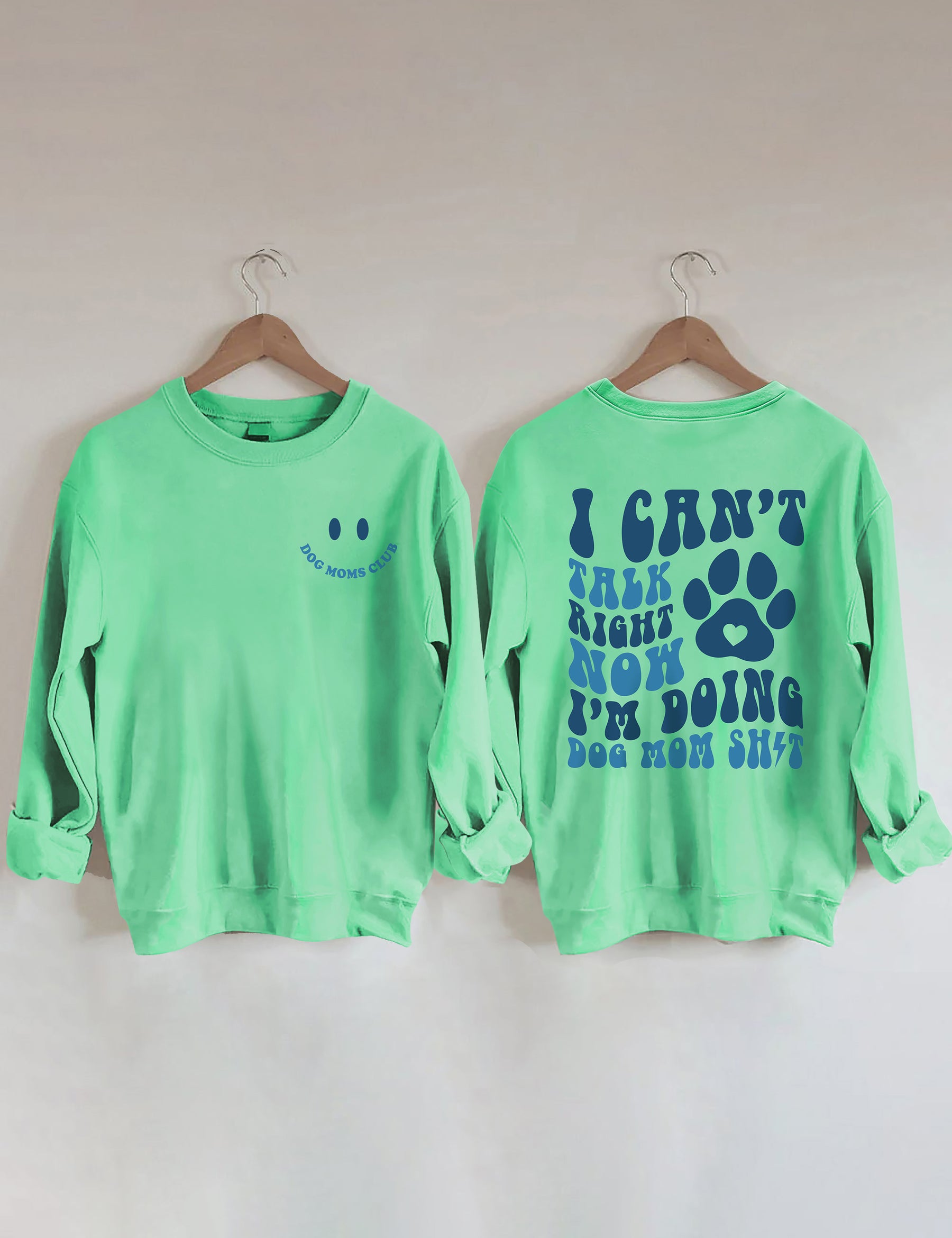 Ich kann gerade nicht reden, ich mache Dog Mom Shit Sweatshirt 