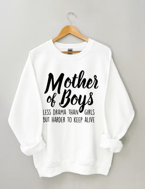 Mutter-von-Jungen-Sweatshirt 