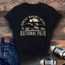 Great Smoky Mountains National Park Super Soft Tshirt