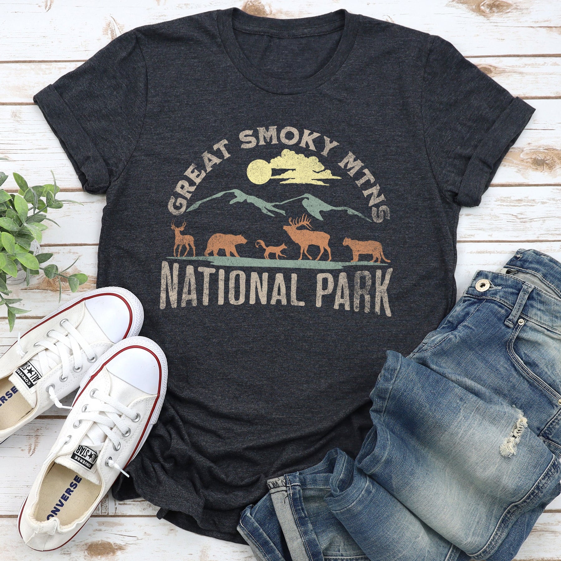 Great Smoky Mountains National Park Super Soft Tshirt