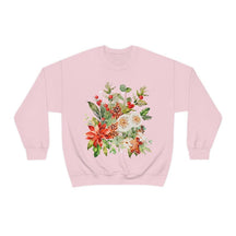 Vintage Pressed Flowers Boho Oversized Wildflowers Sweatshirt