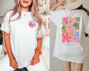 Fleurs T-Shirt Boho fleurs sauvages Floral Nature Shirt