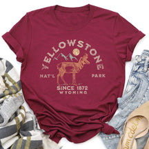 Yellowstone National Park Super Soft Tshirt