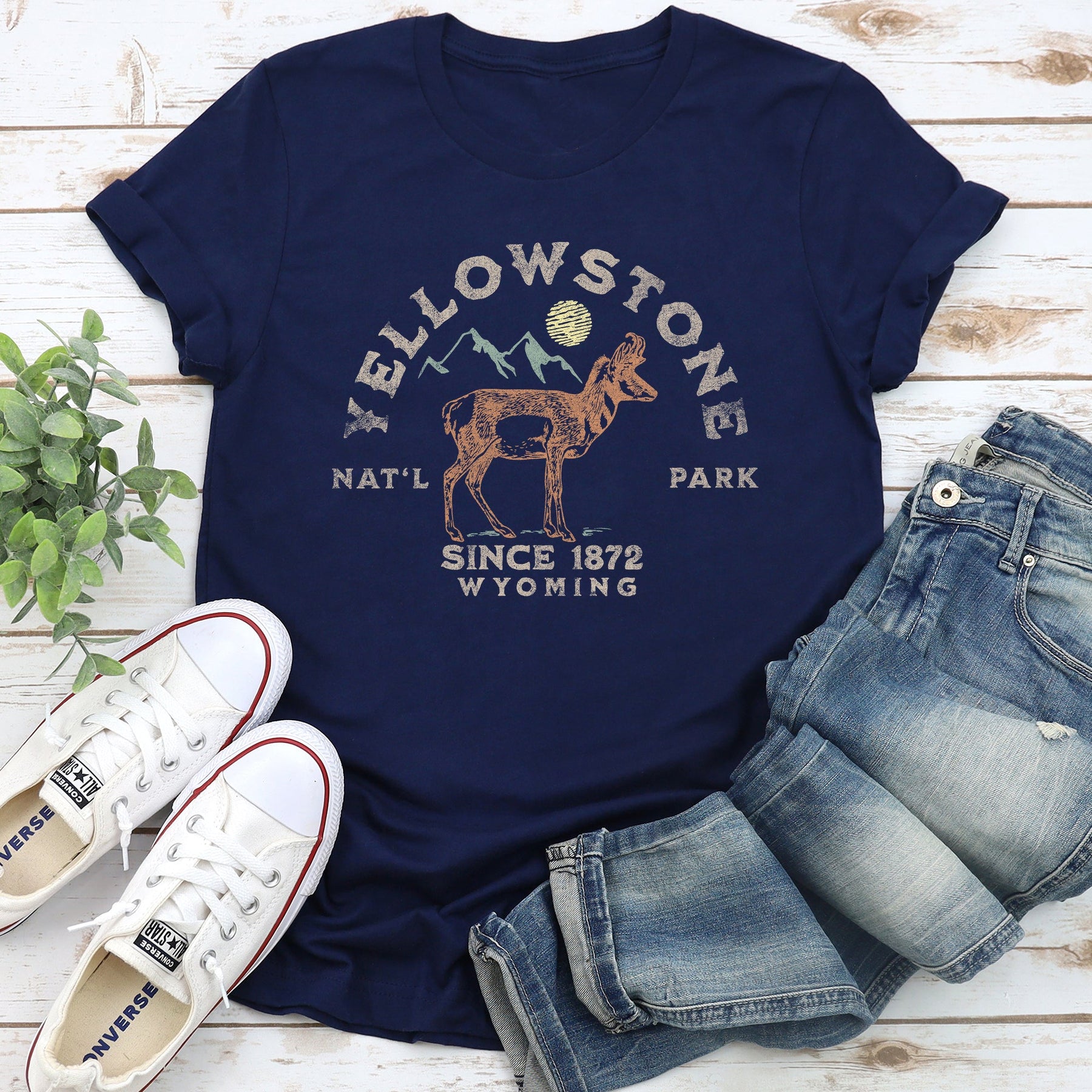 Yellowstone National Park Super Soft Tshirt